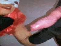 Hot redhead sucks hard